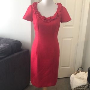 Red Antonio Melani Sheath Dress